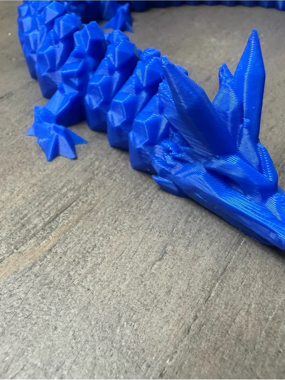 Colorful Dragon  Articulating 3D printed Action Figure Toy -